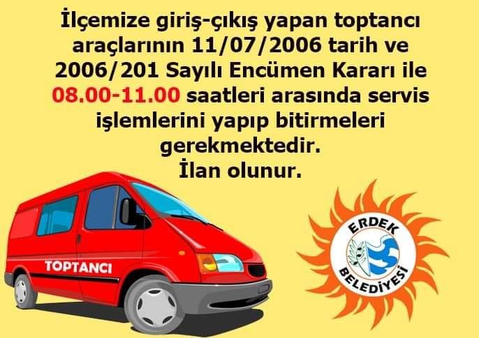 Servis araçları saatlerine kısıtlama