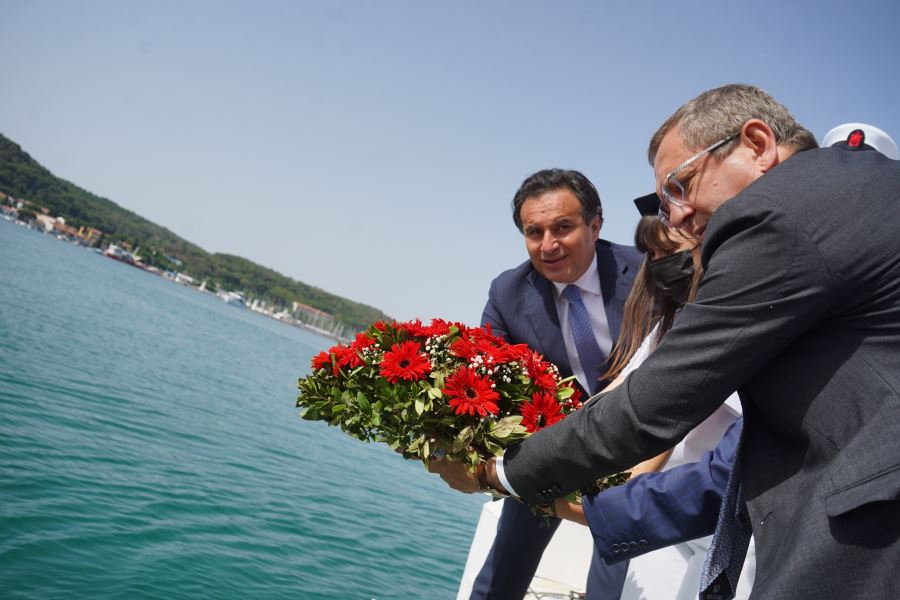 1 Temmuz Kabotaj Bayramı Ayvalık’ta kutlandı.