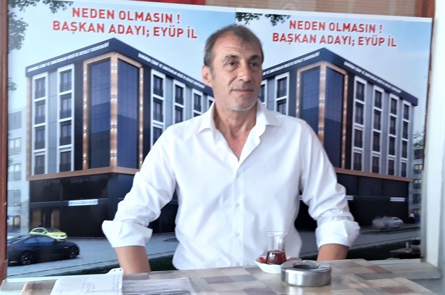 Eyüp İl adaylığını açıkladı.