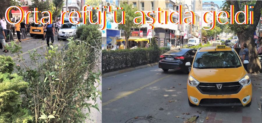 Yine trafik ışıkları önü