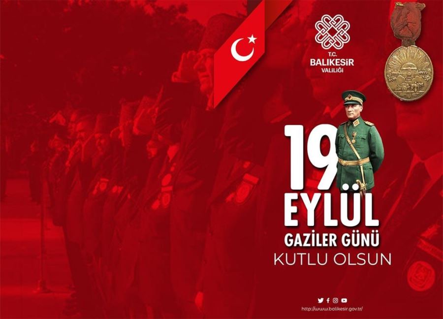 VALİDEN, GAZİLER GÜNÜ MESAJI