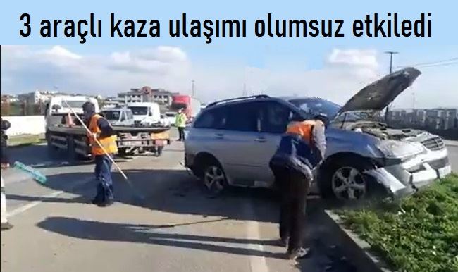 Günün 3 lü kazası