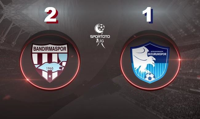 Bandırmaspor, uzatmalarda güldü