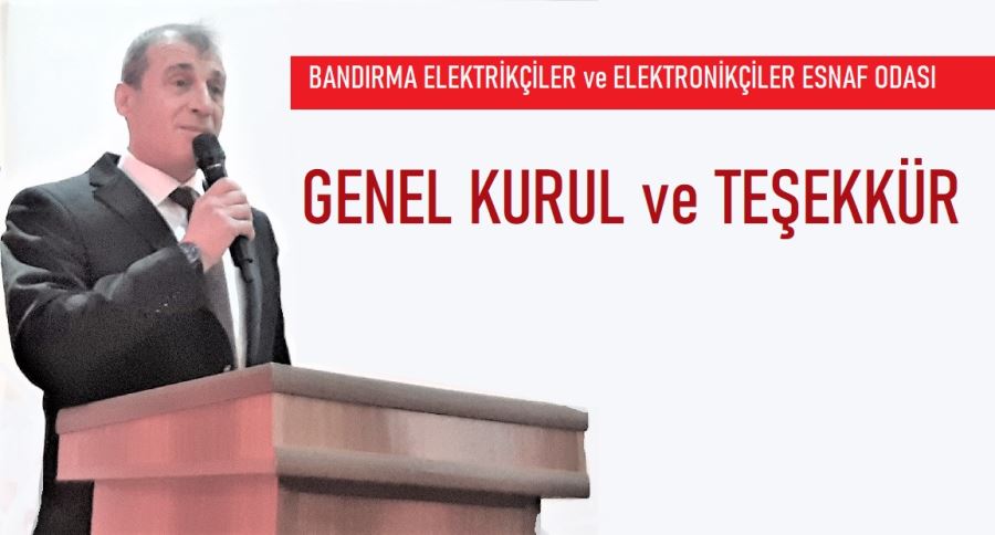 Genel Kurul ve Teşekkür