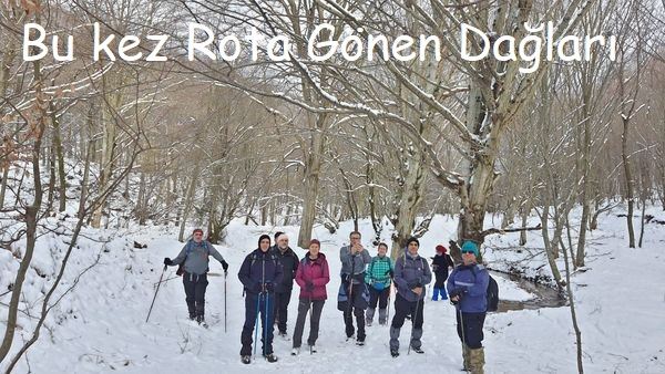 Dağ yürüyüşünde rota bu kez Gönen
