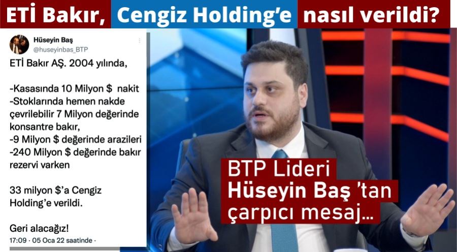 ETİ Bakır Cengiz Holding’e nasıl verildi? 