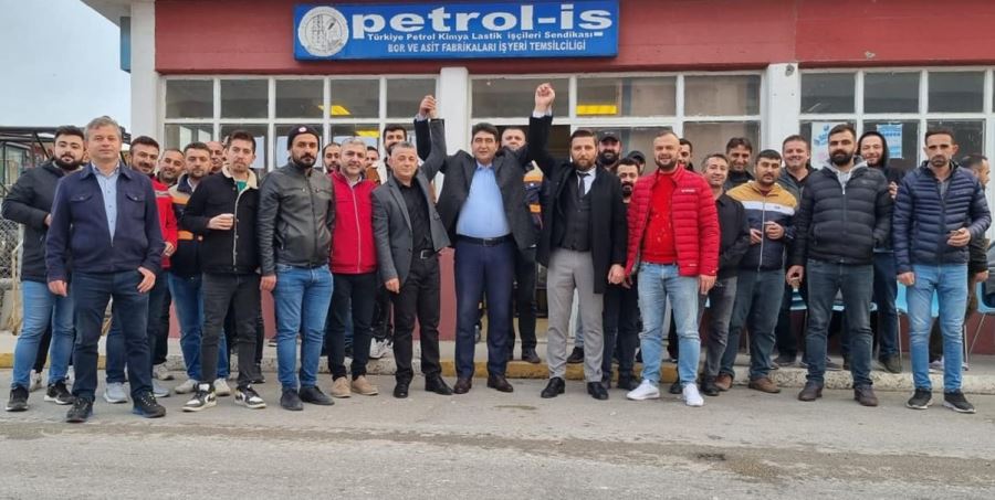 Petrol- İş’te Tuncay Topuz başkan gibi