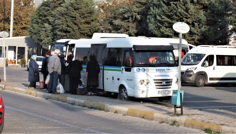 Erdek-Bandırma ulaşımında yaşlılara eziyet