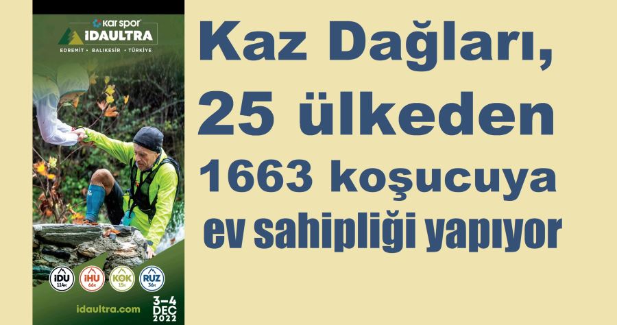 Kaz Dağları’nda Ultra Maraton Koşusu Yarın Başlıyor!