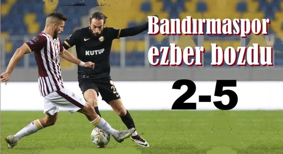Ban ban gol oldu yağdı 2-5