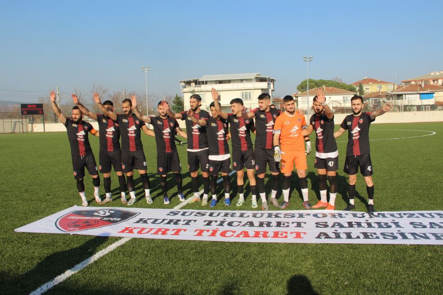 SUSURLUK SPOR NAĞMAĞLUP İLK YARI LİDERİ 