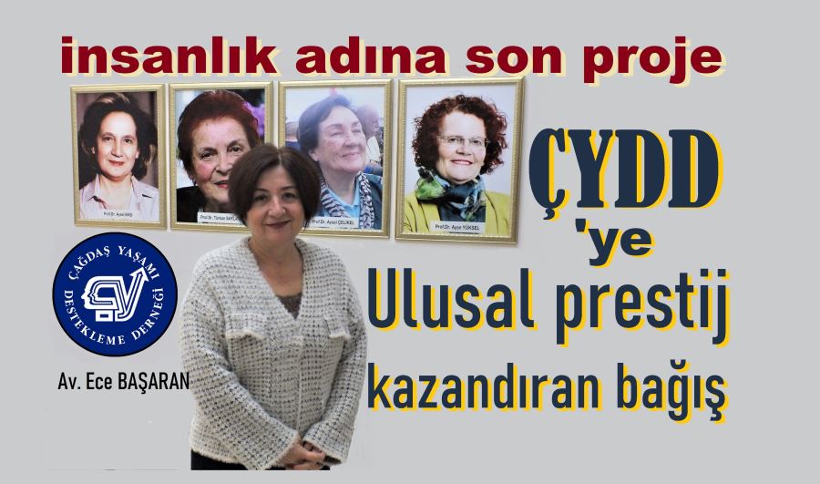 ÇYDD Bandırma Şubesi’ne rekor bağış!