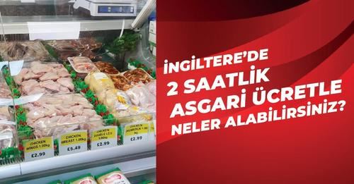 Çömez’den İngiltere’de asgari ücretli alışverişi