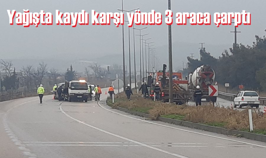 Çevre yolundaki kazada 1 kişi yaralandı