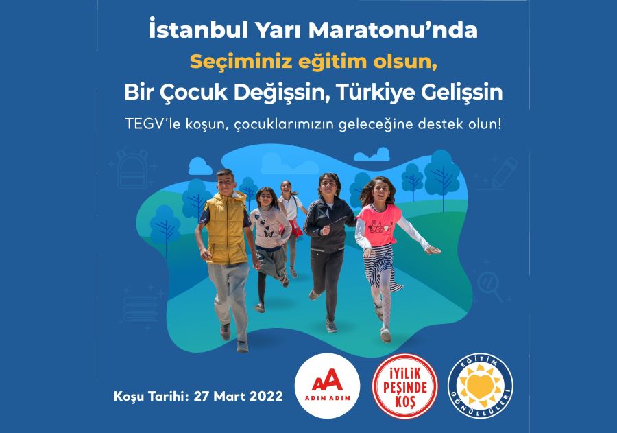 TEGV 27 Mart’ta İstanbul Yarı Maratonu’nda