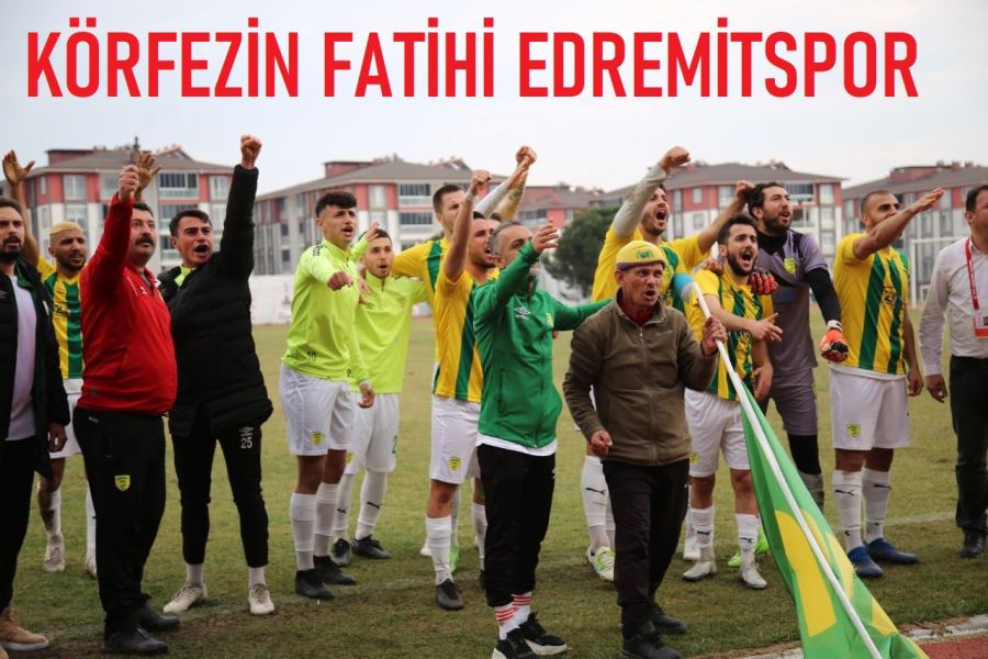 EDREMİTSPOR ŞAMPİYONLUĞA KOŞUYOR