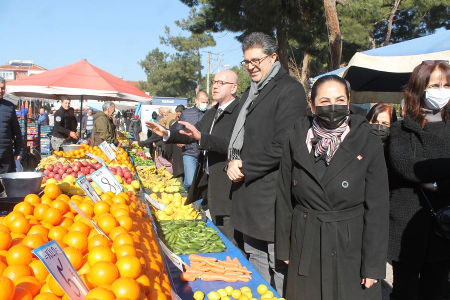 CHP iktidar yürüyüşüne Manyas’tan başladı.       			