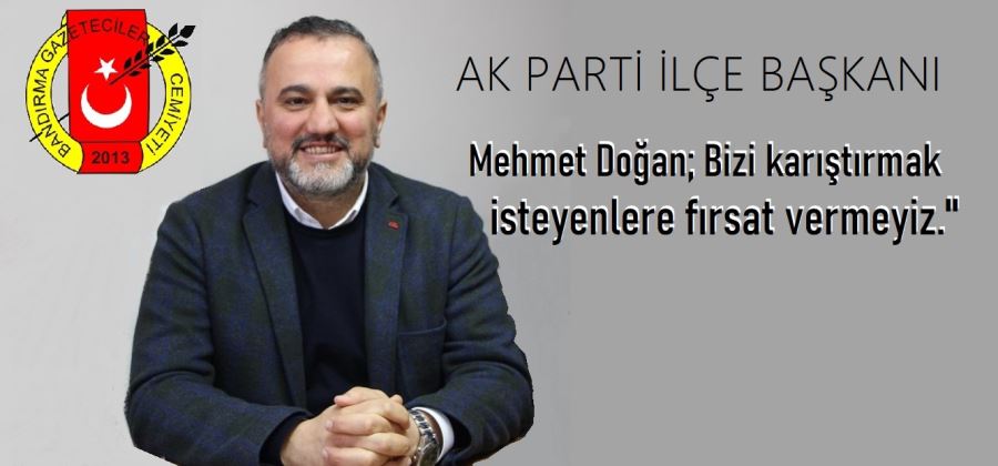 Mehmet Doğan ile noktasına, virgülüne