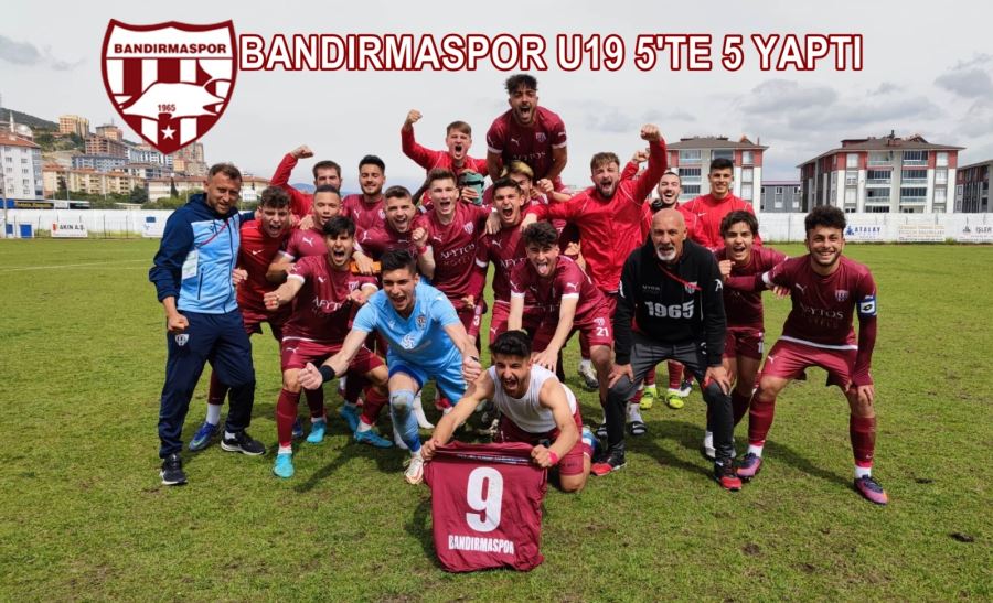 BANDIRMAPOR U-19 GALİBİYET SERİSİNİ 5