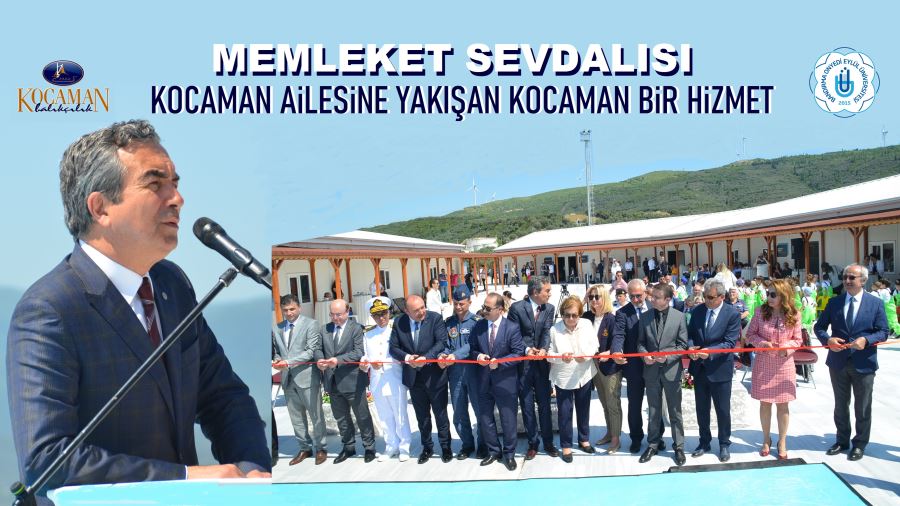 “Avni Kocaman Deniz Bilim Merkezi” açıldı