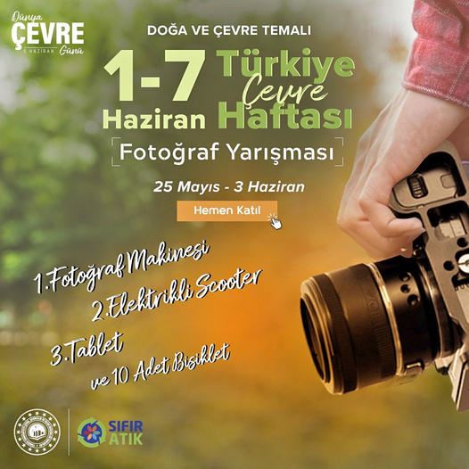 Çevre Bakanlığı, fotoğraf yarışması açtı
