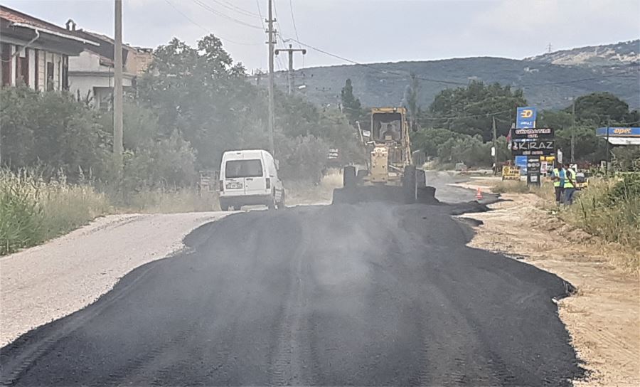 Kamplar yolu bakıma alındı