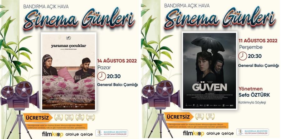 Açık havada sinema günleri