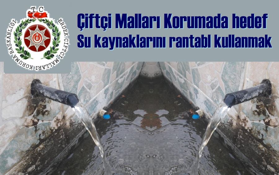 Çiftçi Malları Koruma’da hedef su debisini arttırmak