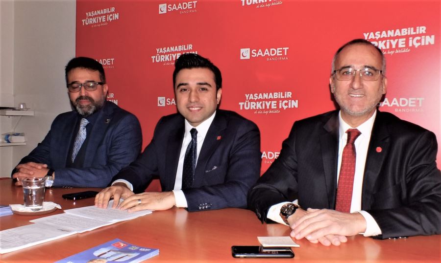 Saadet Partisi saha çalışmalarına start verdi