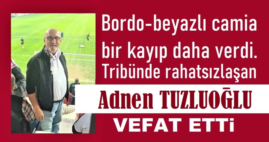 Tuzla maçı öncesi tribünde kalp krizi geçiren taraftar hayatını kaybetti.