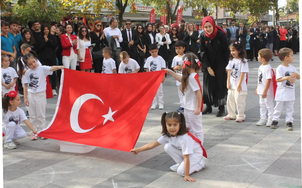 Cumhuriyet Bayramı Manyas’ta da törenlerle kutlandı.