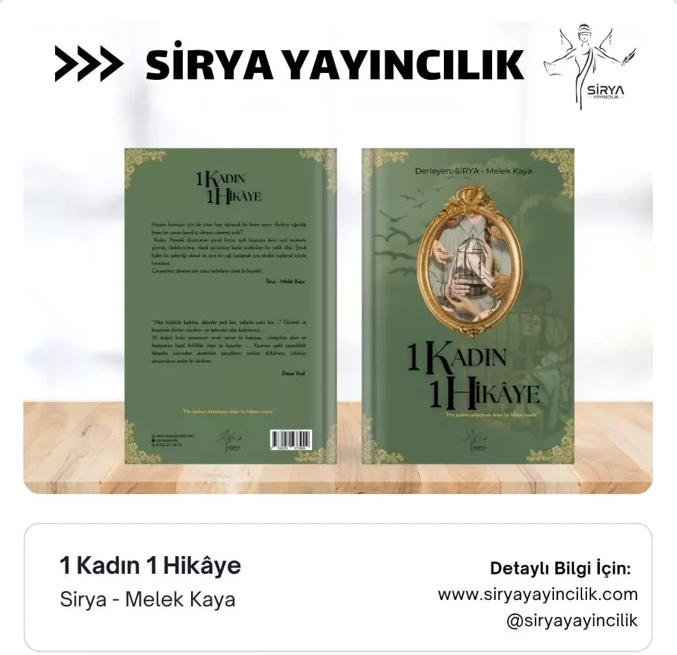 Sirya yayıncılıktan “Bir Kadın Bir Hikâye”