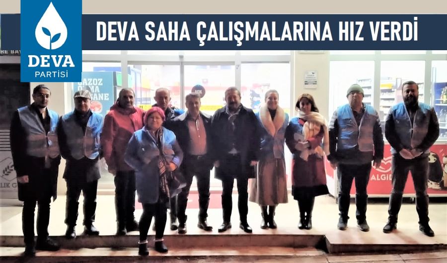 DEVA partisi çalışmalarına hız verdi.