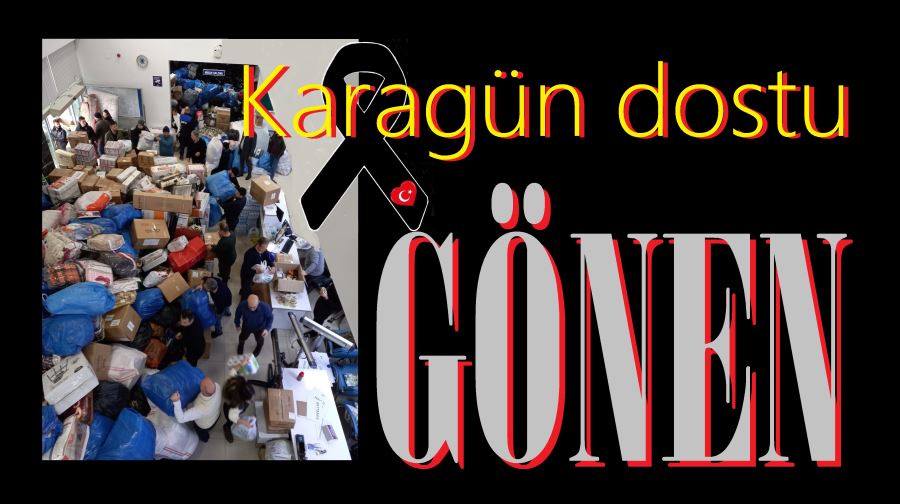 Yardım konvoyu afet bölgesine hareket etti