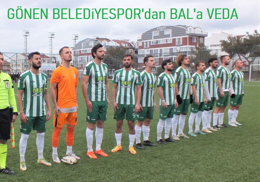 Gönen Belediyespor ve Edremitspor küme düştü