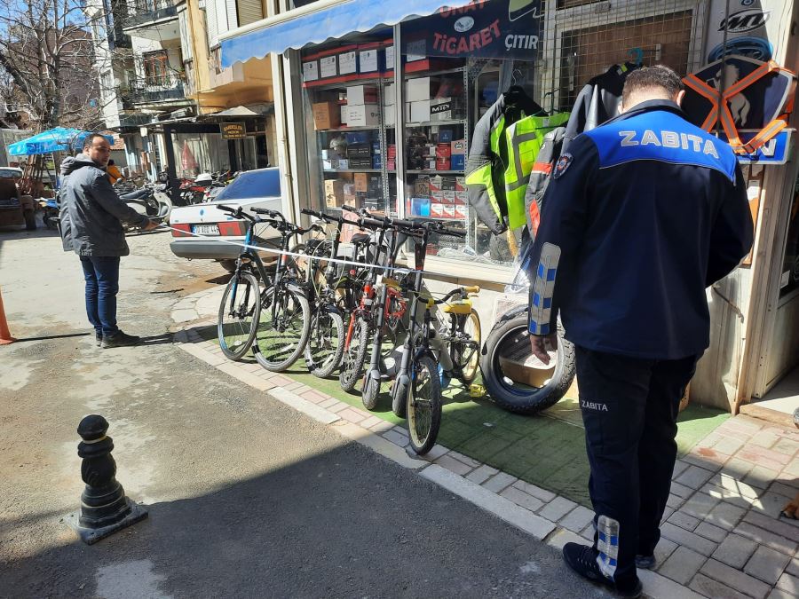 Cadde ve Sokak işgallerine taviz yok...