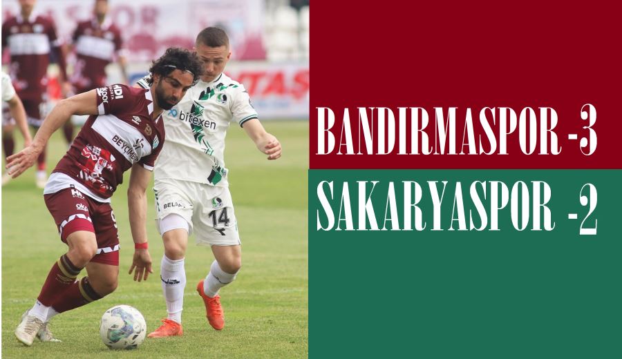 Bandırmaspor, son anda kazandı