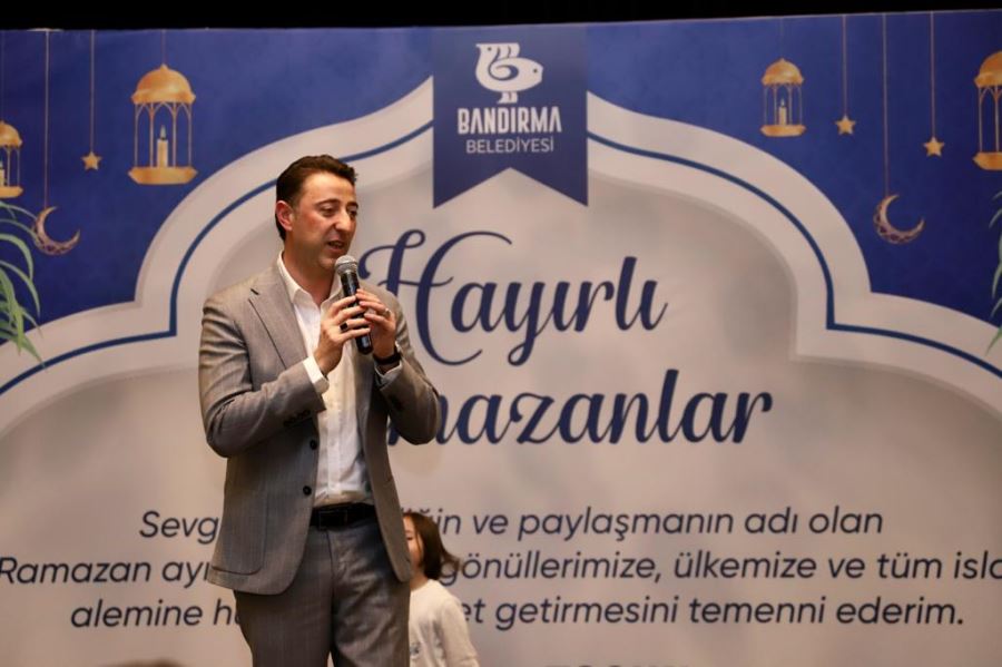 “Bandırma Belediyesi Özel Birey ve Ailelerini İftar Programında Ağırladı”