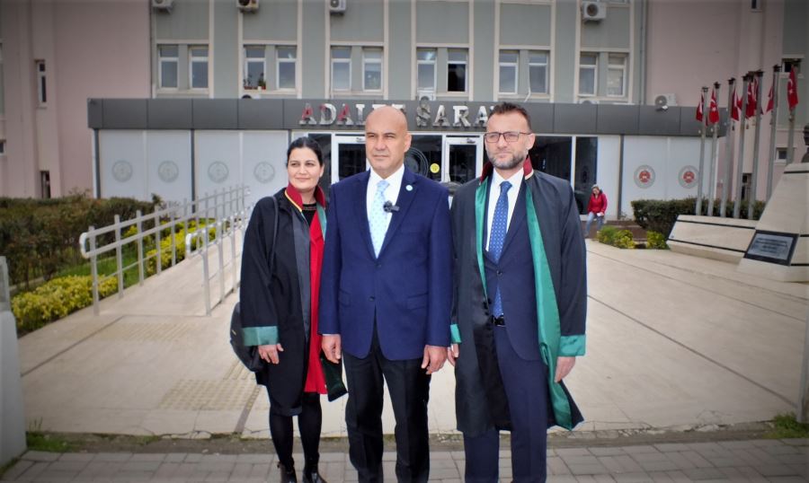 Çömez, Bandırma adliyesinde ifade verdi.