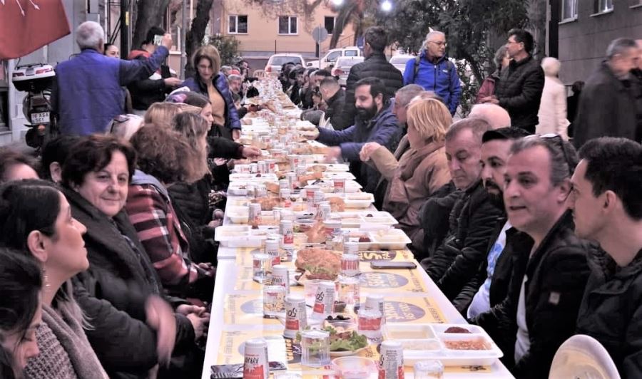 Erdek CHP Gençlik kollarından iftar