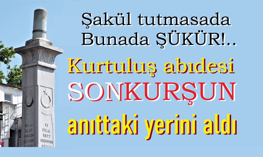 SonKURŞUN yerine kondu