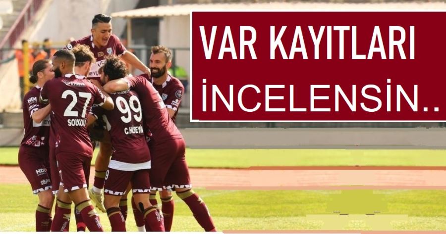 Bandırmaspor Kulübü: “VAR kayıtları açıklansın”