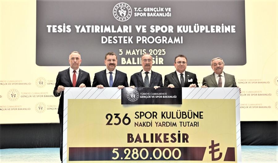 AMATÖR SPOR KULÜPLERİNE DESTEK