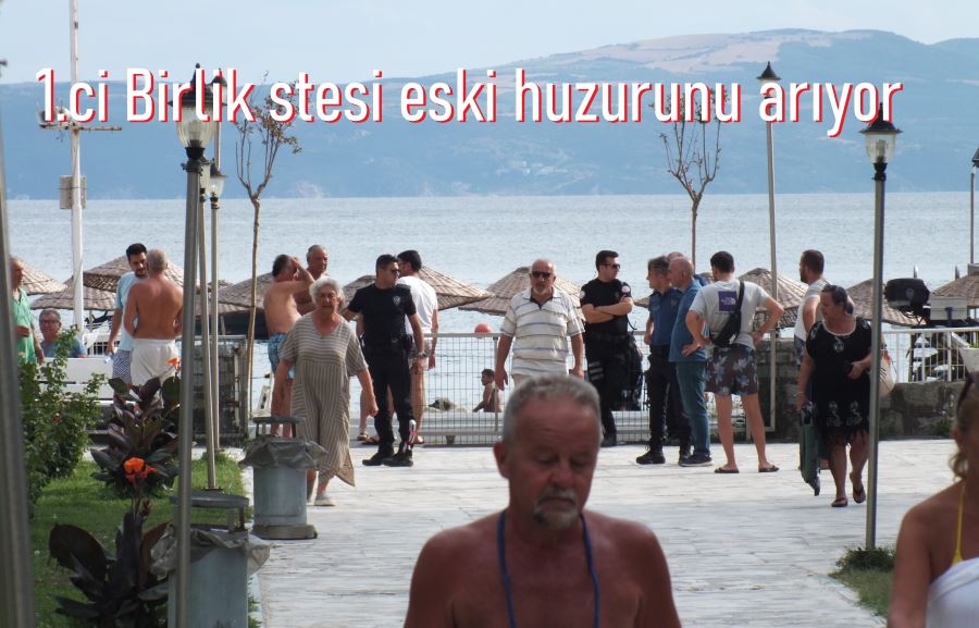 154 yazlık komşusu sitede huzuru arar oldu.