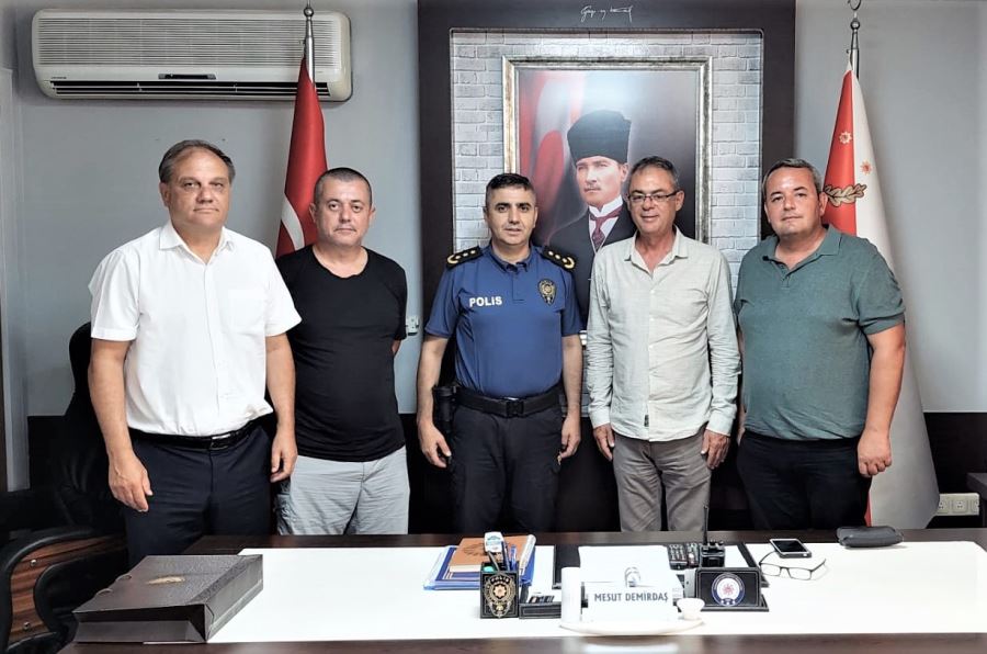 BORSADAN EMNİYET MÜDÜRÜ DEMİRDAŞ’A ZİYARET