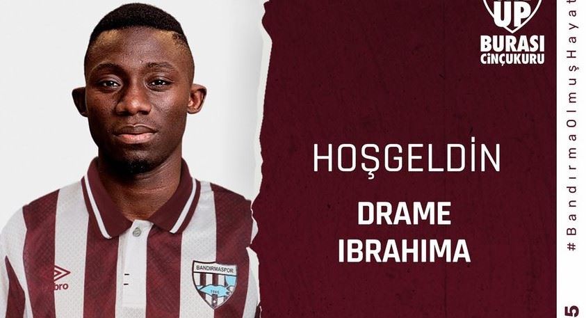 Drame İbrahima Bandırmaspor’da