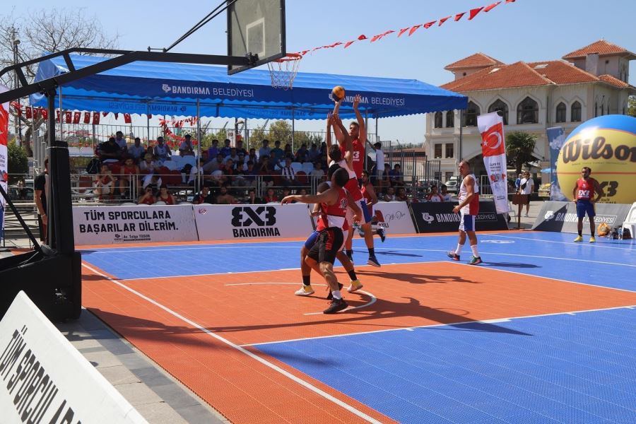 BANDIRMA’DA 3X3 BASKETBOL HEYECANI BAŞLIYOR