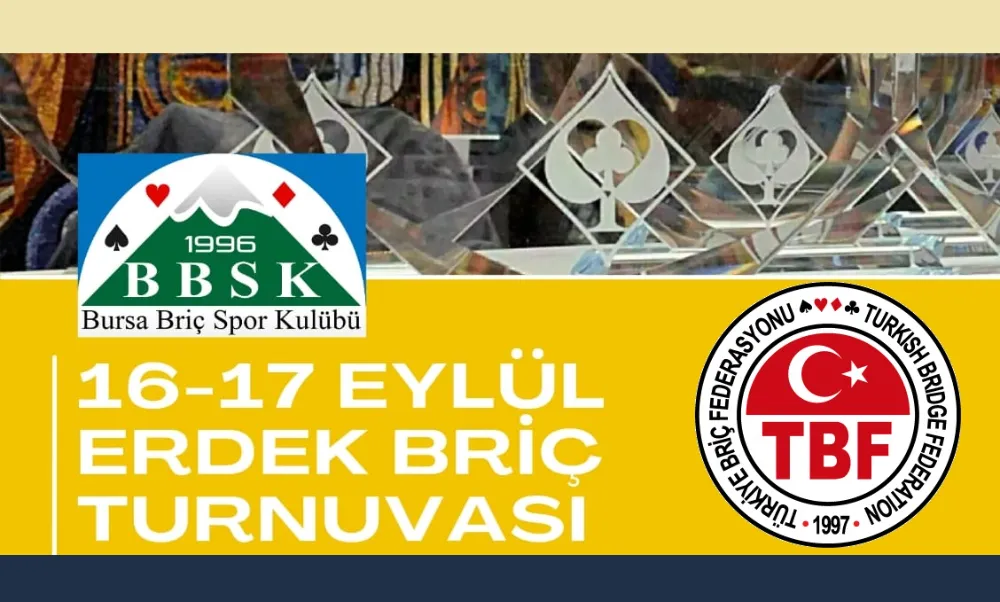 Erdek’te briç turnuvası