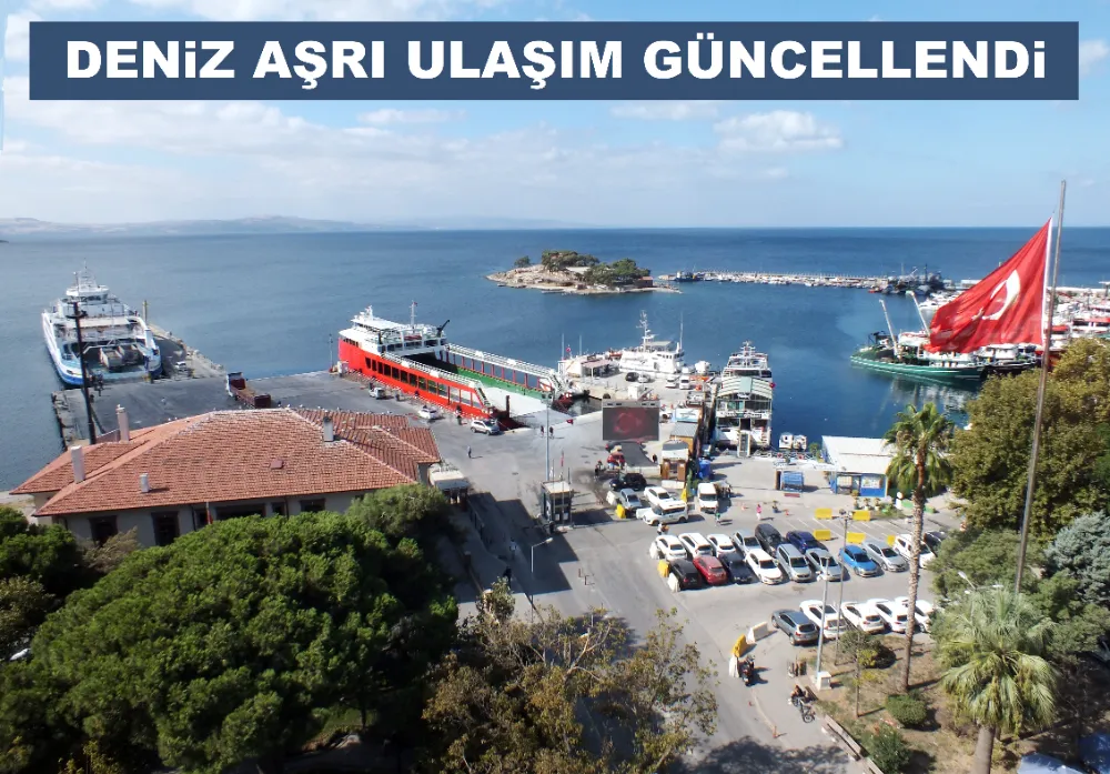 Erdek-Adalar-Tekirdağ hatlarında güncelleme