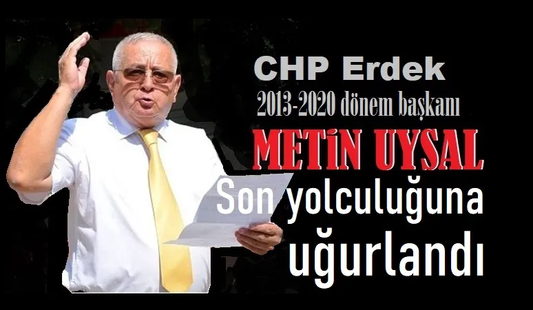 Metin Hoca’ya veda